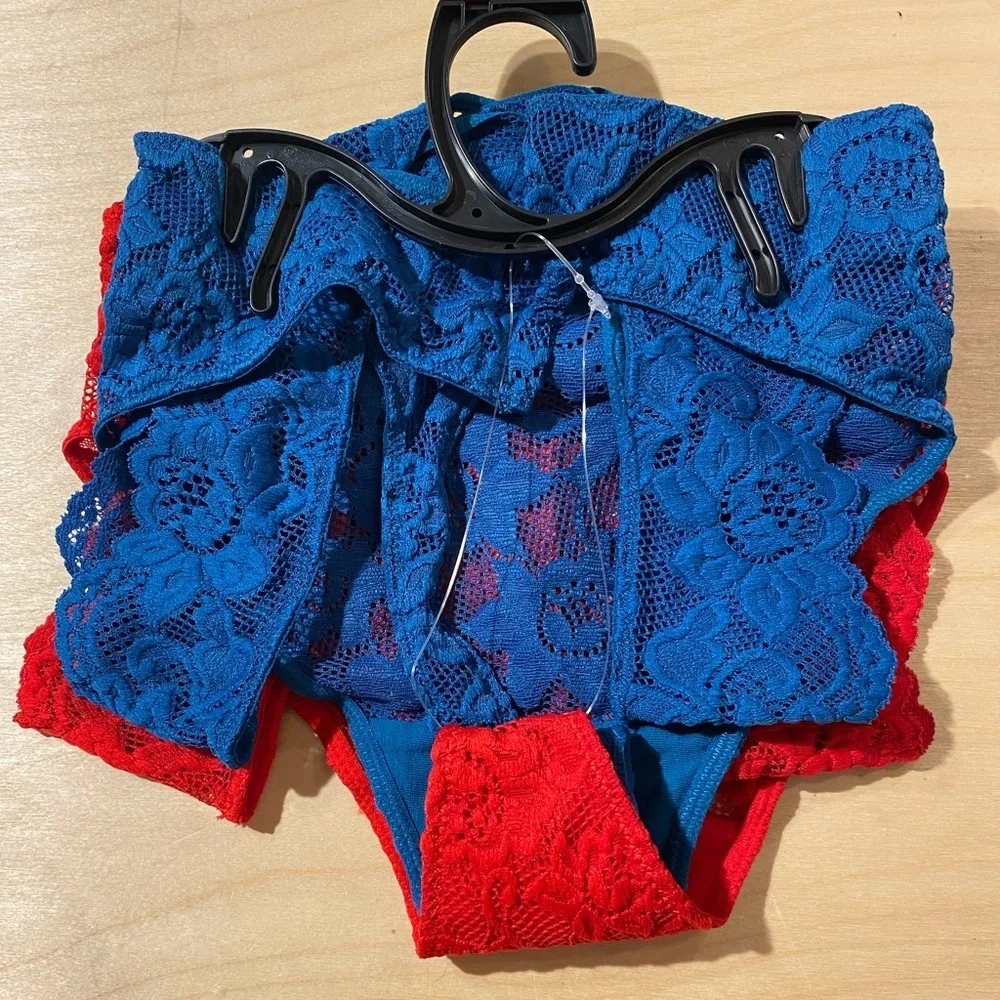 Adored by Adore Me Blythe Thong 2 Pack 2X (IY) - Picture 5 of 10